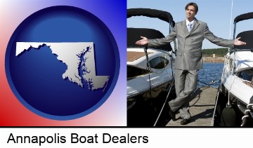 a yacht dealer in Annapolis, MD