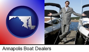 Annapolis, Maryland - a yacht dealer