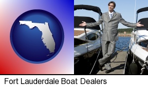 Fort Lauderdale, Florida - a yacht dealer