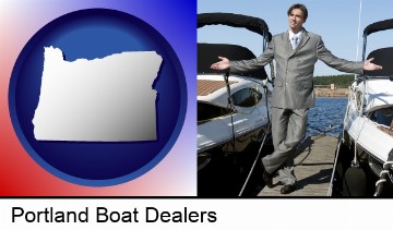 a yacht dealer in Portland, OR
