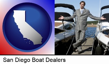 a yacht dealer in San Diego, CA