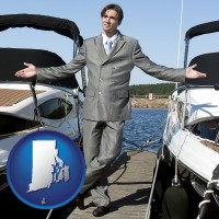 a yacht dealer - with RI icon