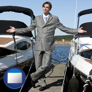 a yacht dealer - with Colorado icon