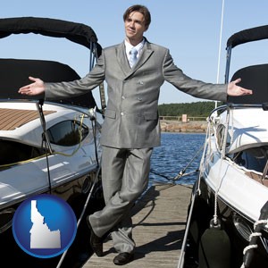 a yacht dealer - with Idaho icon