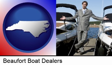 a yacht dealer in Beaufort, NC