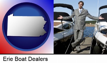 a yacht dealer in Erie, PA