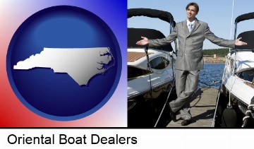 a yacht dealer in Oriental, NC